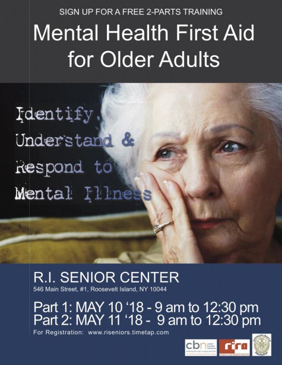 Learn to Help and Prevent: Mental Health First Aid for Seniors Learn to Help and Prevent: Mental Health First Aid for Seniors
